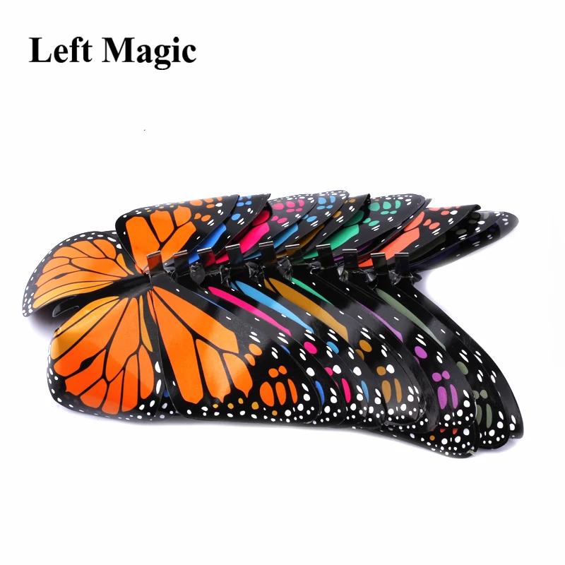 Magic Appearing Butterflies Magic Tricks Butterfly From Empty Silk Freedom Close Up Stage Magic Props Professional Gimmick Magic