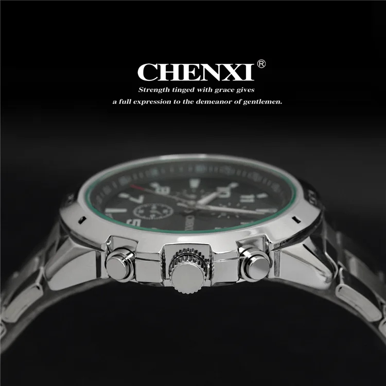 CHENXI Brand Top Original Men Watches Fashion Casual Business Male Wristwatch Stainless Steel Quartz Man Watch Relogio Masculino