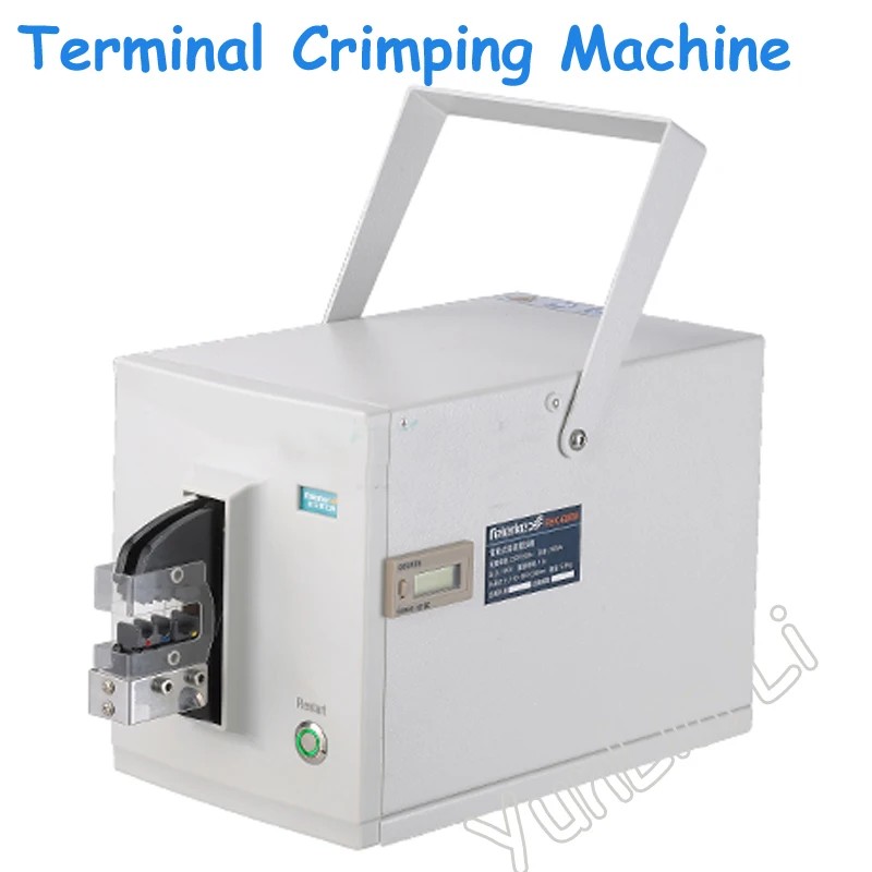 Electric Terminal Crimping Machine 110V/220V End-wire Machine Line Pressing Pliers Electric Terminal Crimping Machine FEK-60EM