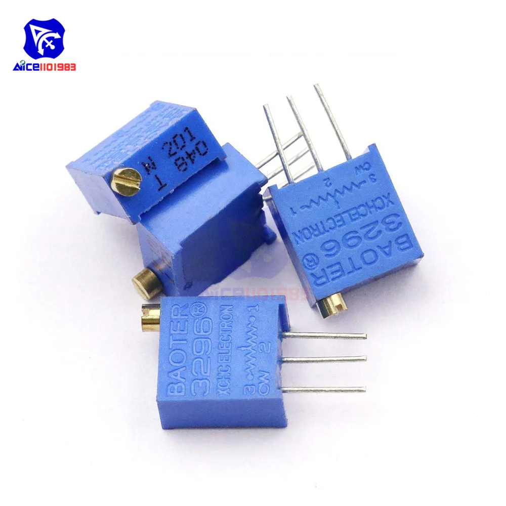 3296W Trimmer Potentiometer Set - 10 Werte, 60 Stück (500 bis 1M 3296W Trimmer Potentiometer Set - 10 Werte, 60 Stück (500 bis 1M