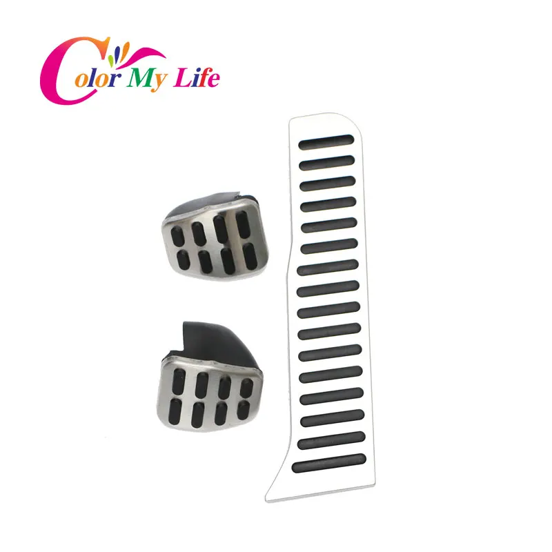 Car Gas Accelerator Pedal Cover Brake Pedals Case for Volkswagen Vw Tiguan Touran for Skoda Yeti MT and AT Car Styling