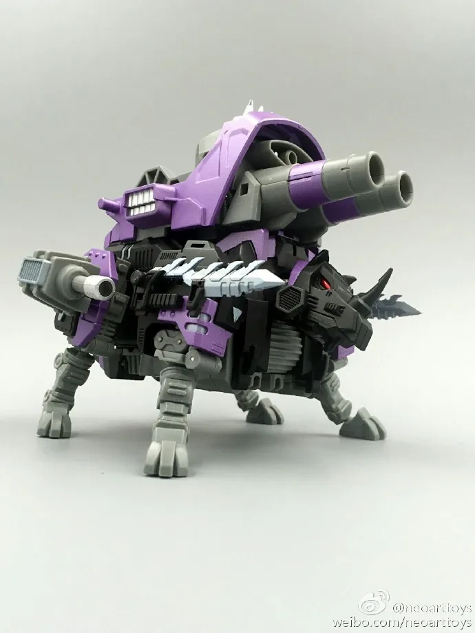 ألعاب نادي الهزلي المتوفرة في المخزون ألعاب جديدة ko MMC روبوت التحول الأسود Predaking Headstrong Rhino Bison