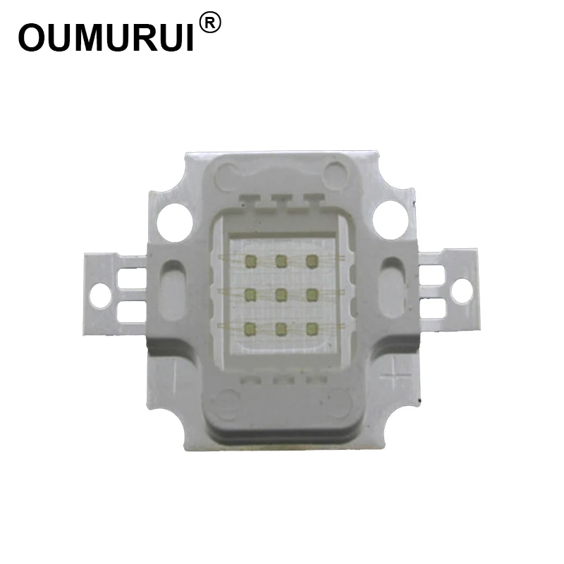 LED cob Blue 10W/20W/30W/50W/100W High Power bead Lamp bulbs Module Blue 460-465nm floodlight 30mil  5pcs