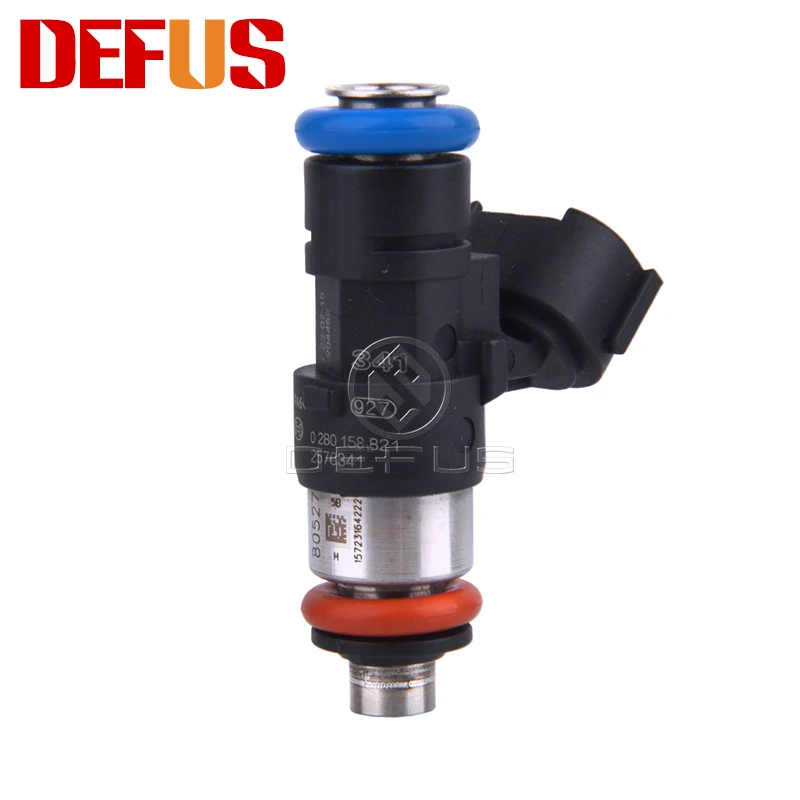 DEFUS 6X Fuel Inejctors 0280158821 440cc for Modified Cars Petrol Nozzle Engine Injection Valve High Impedance Injectors Matched