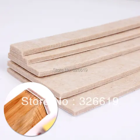 Thick 5mm quality wool felt pad furniture pads chair cushion floor protection mat rectangle felt pad