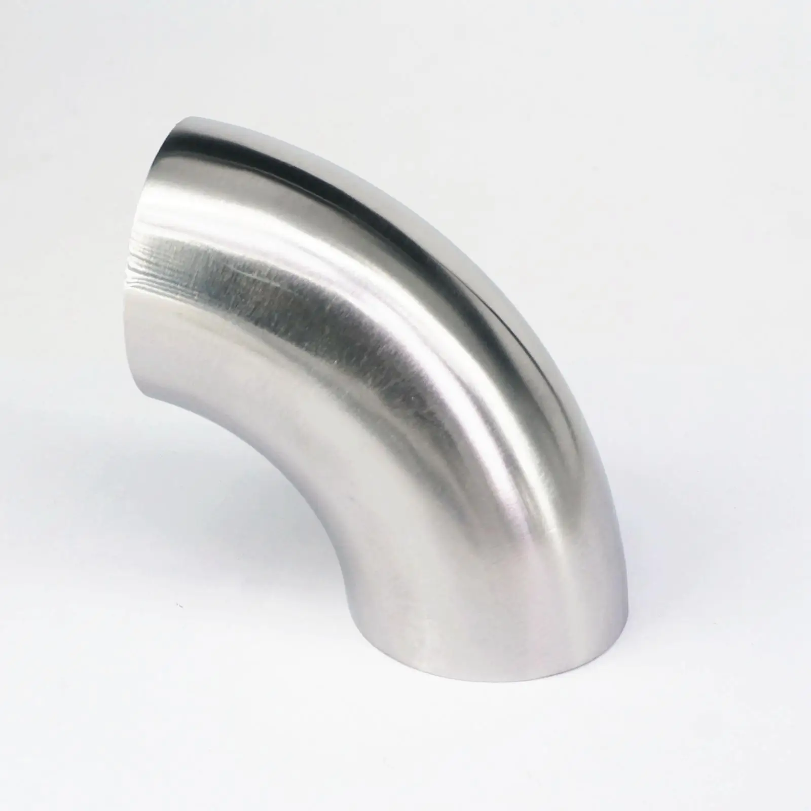 

51mm 2" O/D 304 Stainless Steel Sanitary Butt Weld 90 Degree Elbow Bend Pipe Fitting For home Brew Wine Beer