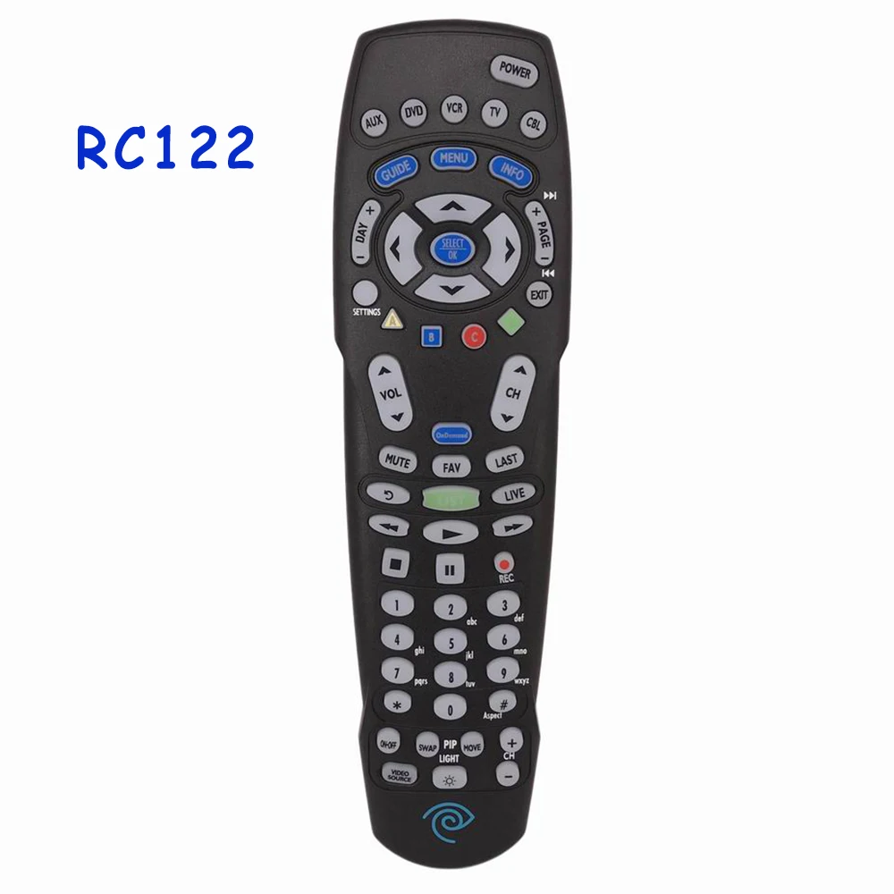 

New Original RC122 For Time Warner Cable Set Top Boxes With TV DVD VCR AUDIO Devices Remote Control RC1226001/04B TWC