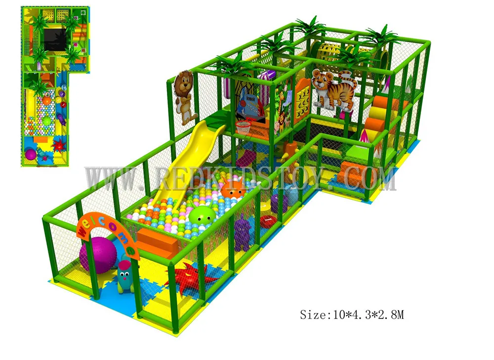 Exported to Kazakhstan Full Control Of Process Children Indoor Play Zone CE Approved 151112B