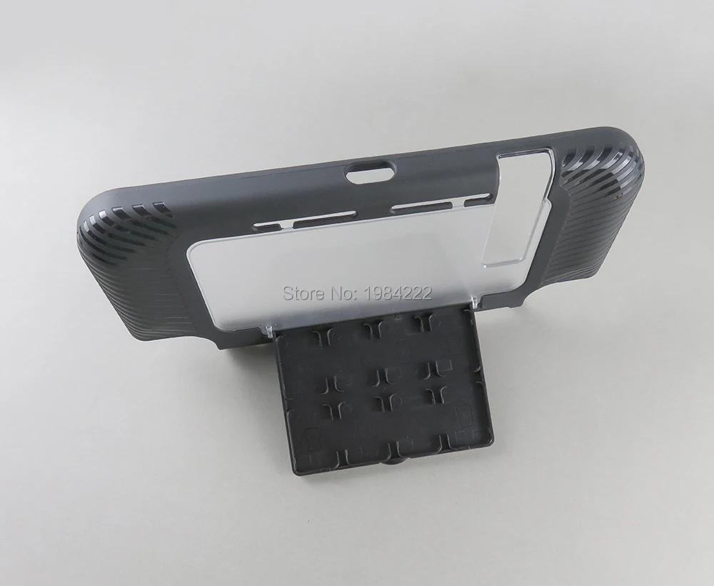 1 zestaw miękkich etui ochronnych z TPU do konsoli Switch NS NX Uchwyt z gniazdem na kartę do gier Osłony antywstrząsowe 6 w 1