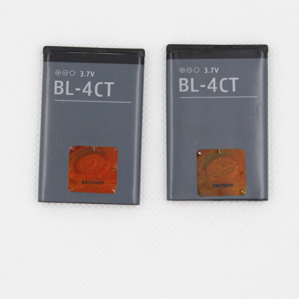 2pcs/Lot ISUNOO Replacement PHONE Battery BL-4CT 860mah For BL4CT NOKIA 5310 6700s 7310c 5630 7230 X3