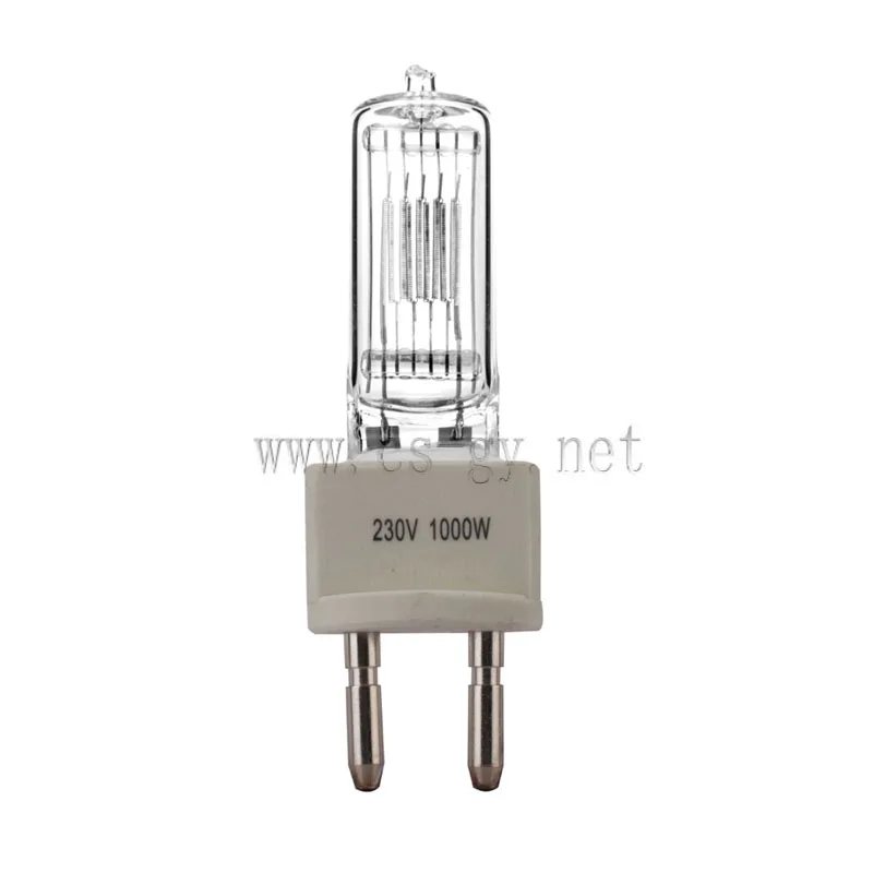 Halogen Lamp CP71 230V 1000W G22 Tungsten Lamp for Stage Light Searching Light