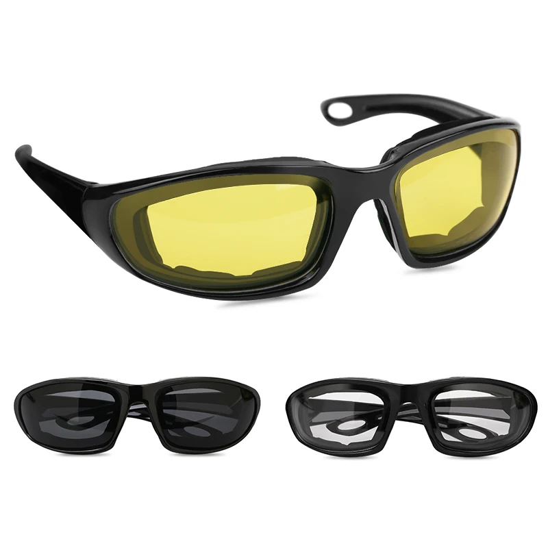 Cycling Motorcycle Glasses Sunglasses Riding Sports Outdoor Eye Protection Windproof Riding Goggles UV Protective