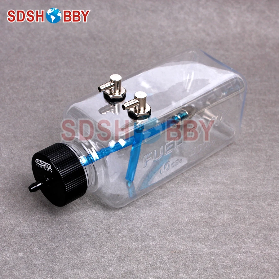 6STARHOBBY 300ml Transparent Fuel Tank High Quality Oil Box for 15-26CC Gasoline Airplanes