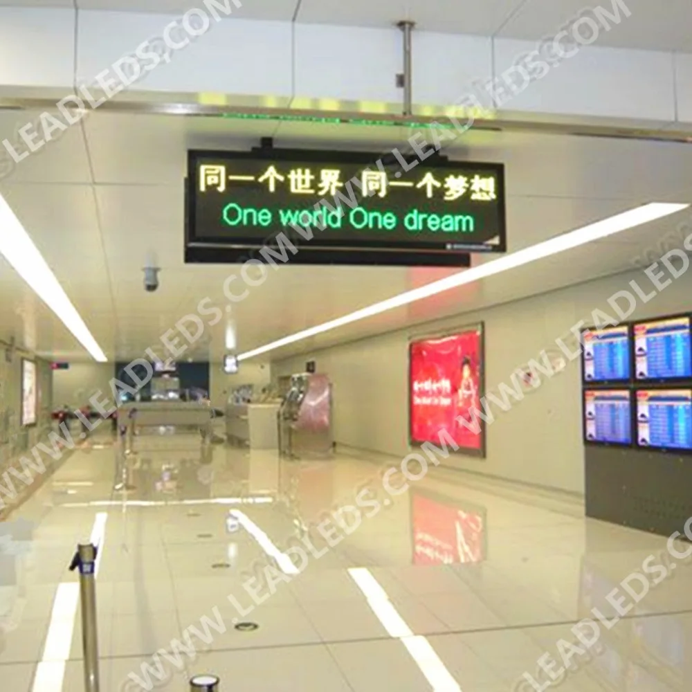 Módulo led para exteriores, señal impermeable programable y enrollable, 3 colores, P10 mm, RGY, nuevo diseño