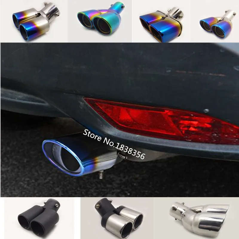 For Honda HRV HR-V Vezel 2014 2015 2016 2017 2018 Car Muffler Tail Pipe outlet Dedicate Stainless Steel Exhaust Tip