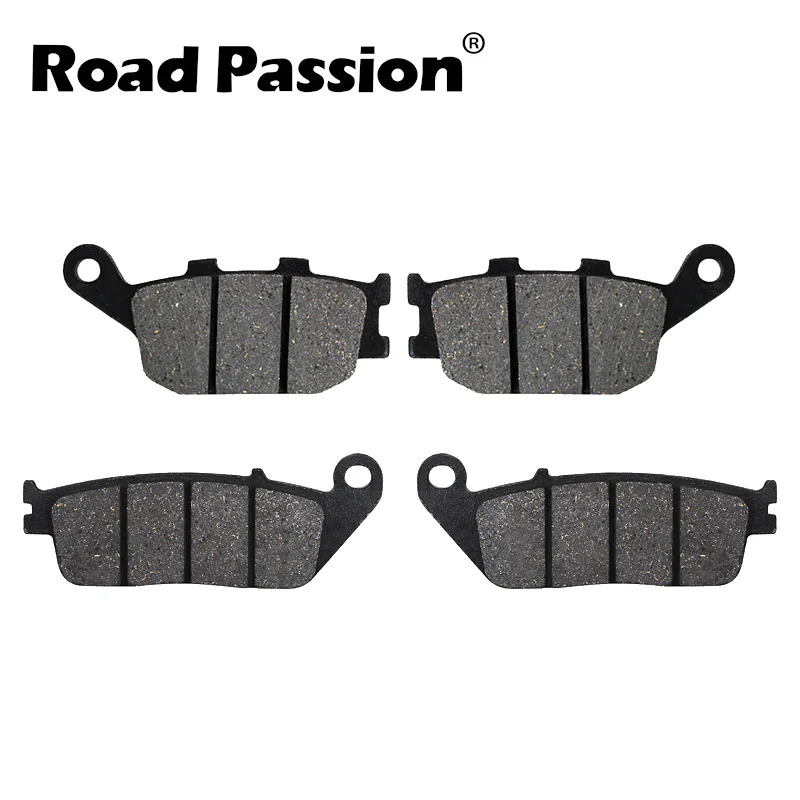 

Road Passion Motorbike Front & Rear Brake Pads For HONDA VRX400T VRX400 VRX 400 T (NC33) 1996 CBF500 CBF 500 4 2004