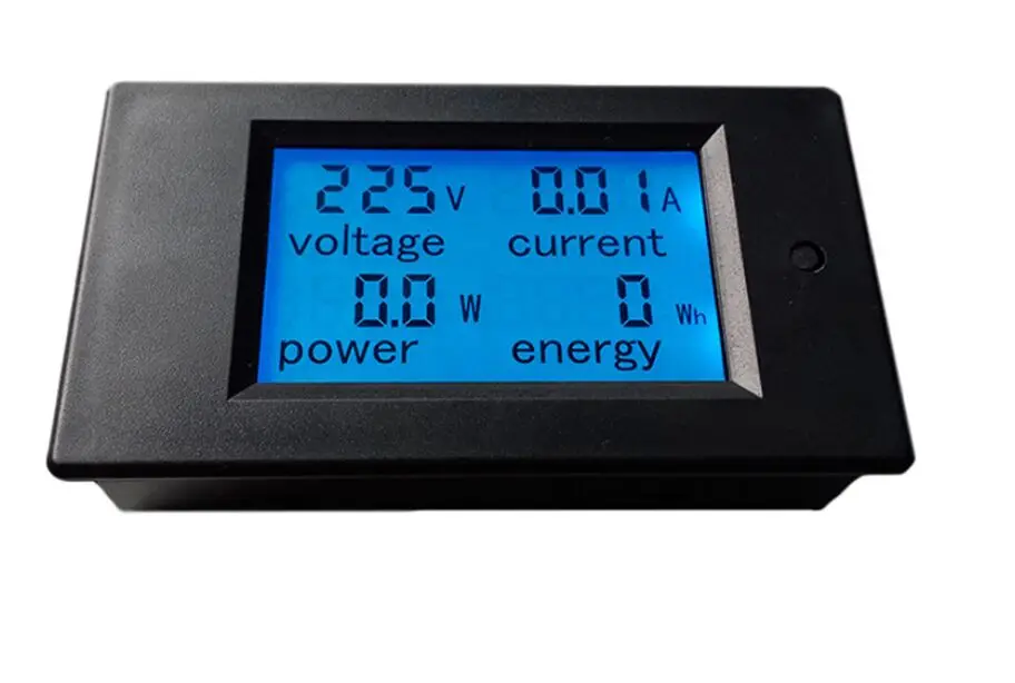 

2025 New AC Single Phase Digital LCD Ammeter Voltmeter 80-260V 20A 4IN1 Electric Volt Amp Megter Power Kwh For Homekit PZEM-021