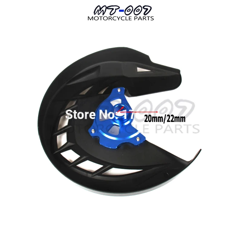 Front Brake Disc Rotor Guard Cover Protector Protection For YZ125 250 YZF WRF YZF250 YZF450 WRF250 WRF450