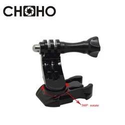 J Hook Adapter Mount 360 Degree Rotate Quick Release For GoPro Hero 13 12 Accessories DJI OSMO Action 4 5pro Insta360 X3 X4