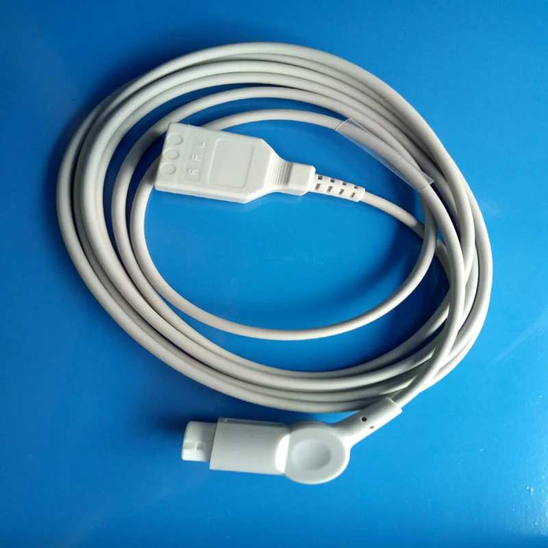 

Compatible with PHILIPS(HP) ECG Machine, HP 12pin 3-lead ECG cable,AHA and IEC.Use for Siemens leadwire.