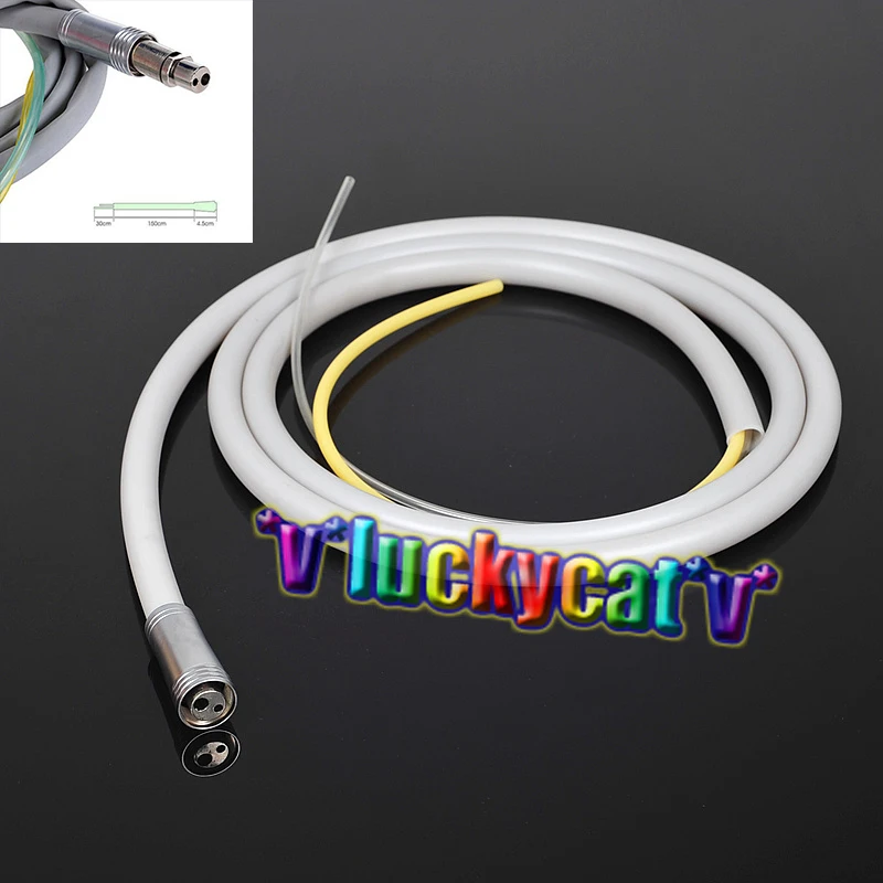 new 2 Hole/4 hole Dental Silicone Handpiece Silicon Tube With Connector hose tubding cable DENTAL Unit accessory