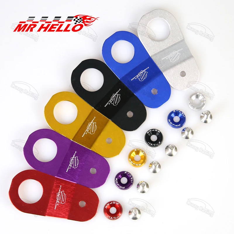 Aluminum Car Radiator Stay Bracket For Honda Civic EK 96-00 Purple Tank Bracket Racing Refrigeration Bracket Car Radiator Stay