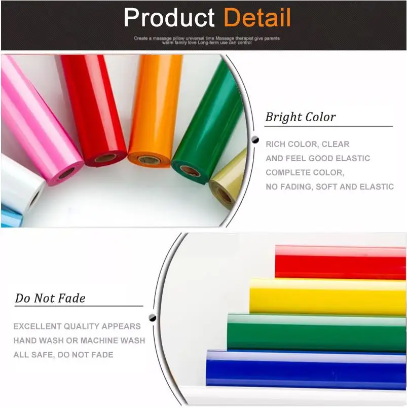 Free Shipping DISCOUNT 1 Sheet 30cmx100cm Heat Transfer PVC Vinyl Heat Press Cutting Plotter