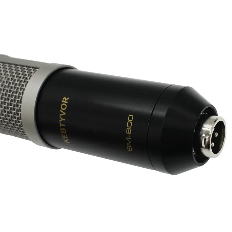 무딘 광택제 BM 800 컴퓨터 마이크, 3.5mm 유선 콘덴서 사운드 마이크, 충격 마운트, 녹음 브로드 캐스팅용, 신제품