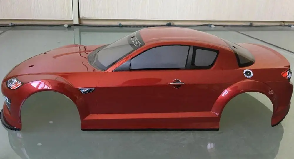 RX-8 ラジコンボディ 1/10 に道路塗装ボディhpi maazda RX-8 - AliExpress 26