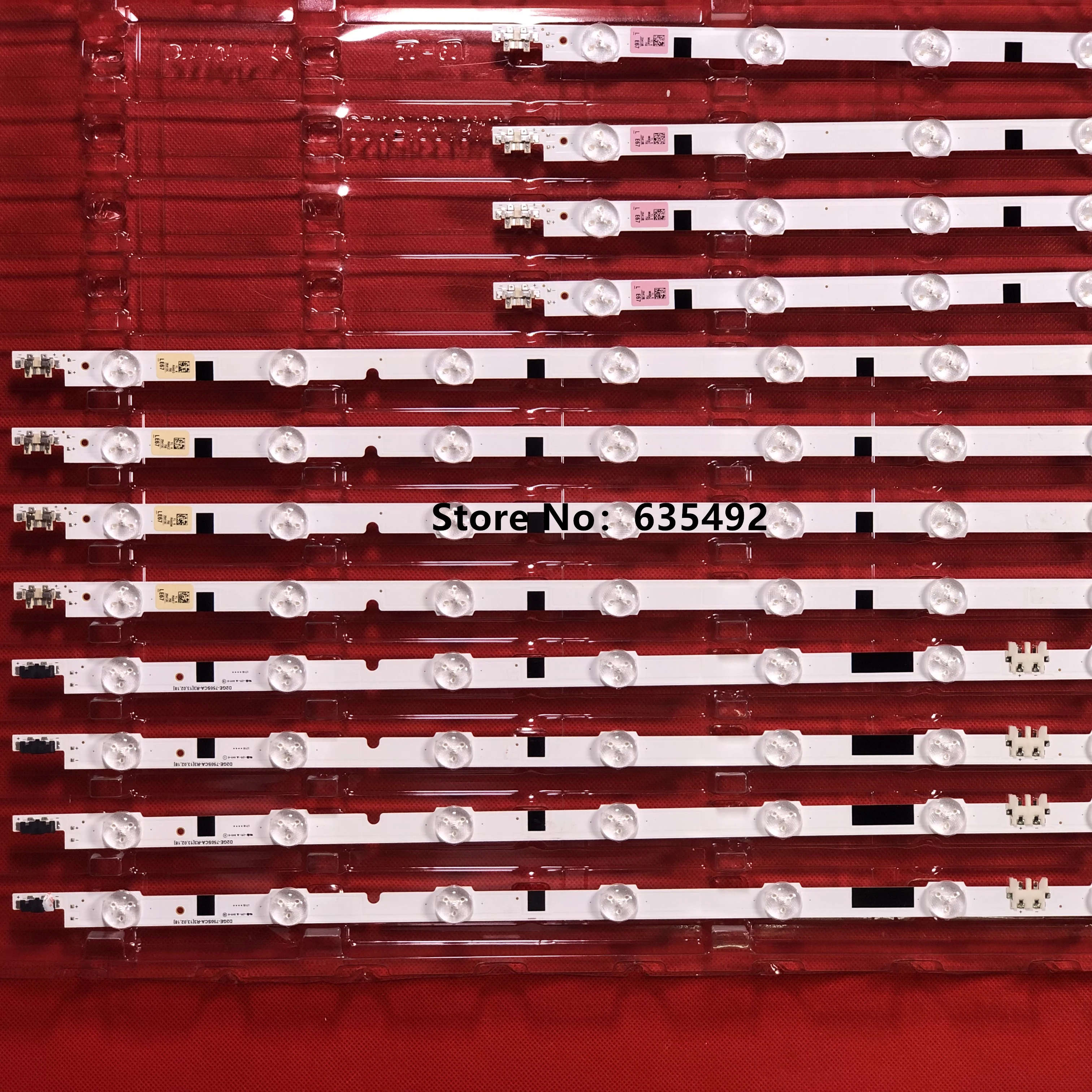 LED 스트립 (L9A + M6B + R9C) 삼성 75 "TV 2013SVS75F UN75F6400AFXZC UN75F6400AFXZP UN75F6400AFXZX UN75F6400AGXPE BN96-26413