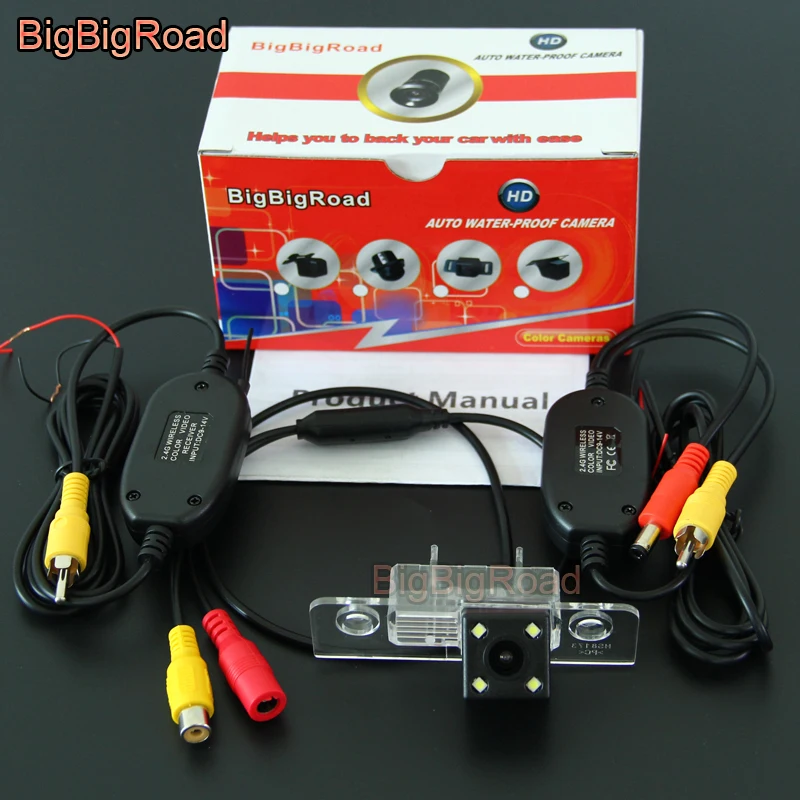 

BigBigRoad Car Rear View Reverse Parking CCD Camera For Ford Mondeo MK2 MK3 / Fiesta ST / Classic / Fusion 2002 2003-2011 2012