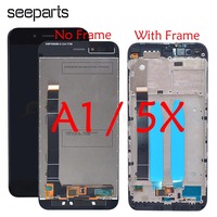 For Xiaomi Mi A1 LCD Display with Frame Screen Touch Panel 1920*1080 For Xiaomi Mi 5X LCD Display Digitizer Repair Parts