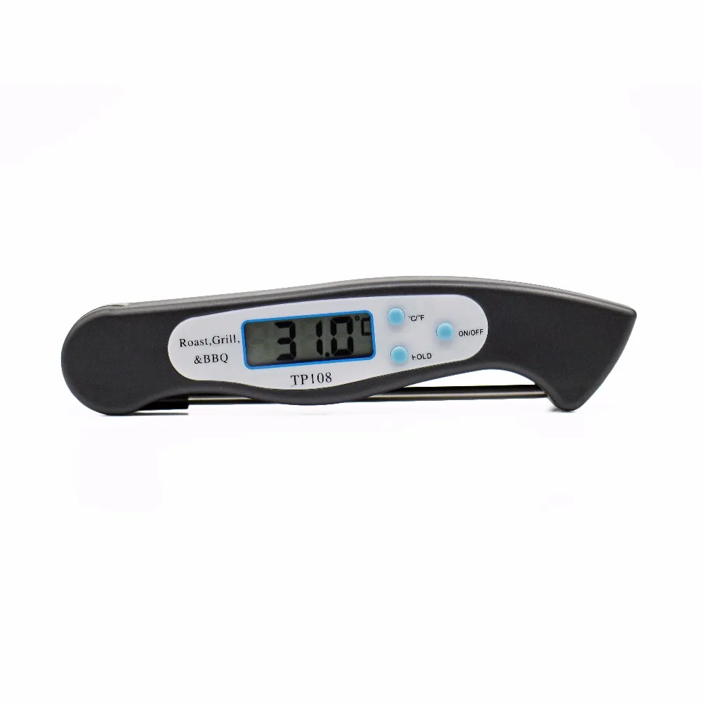 MOSEKO Foldable Digital BBQ Thermometer Oven Folding Probe Meat Food Kitchen Thermometer Liquid Water Oil Cooking Tools