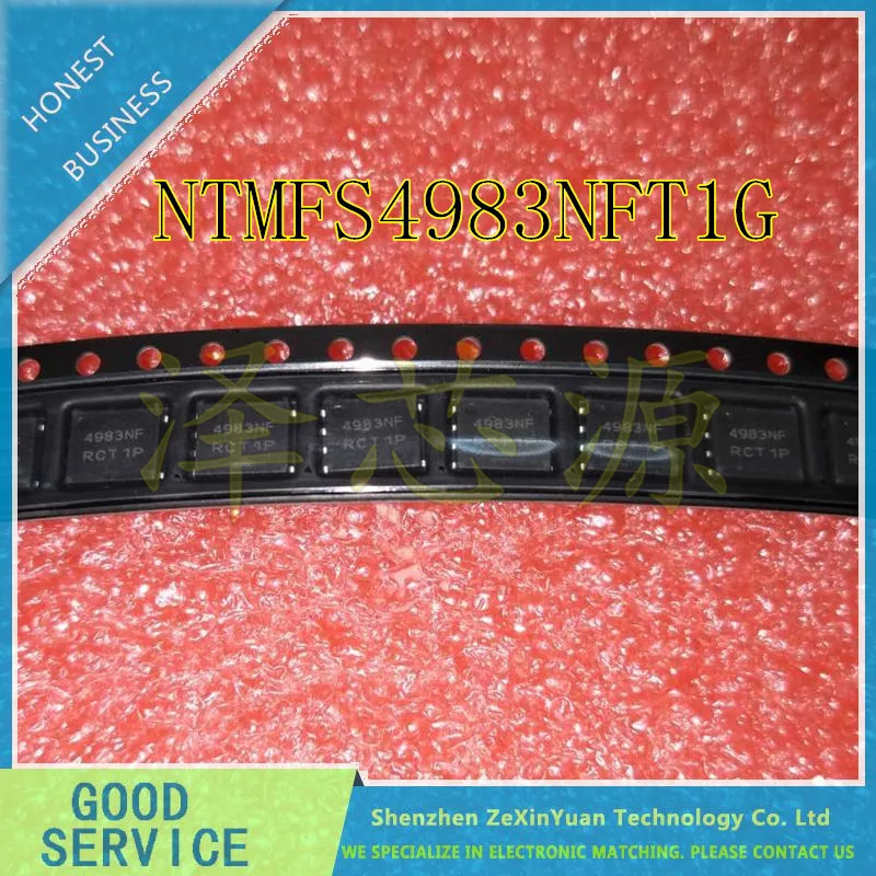 

10 шт./лот NTMFS4983NFT1G NTMFS4983NF NTMFS4983 4983NF QFN8 MOSFET IC