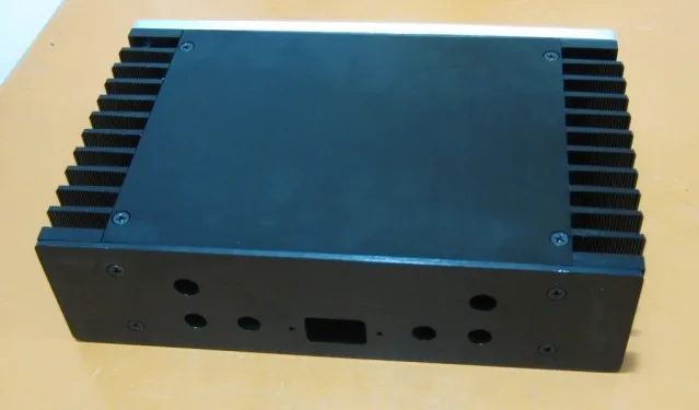 2607 All aluminum amplifier chassis / mini Class A amplifier case / AMP Enclosure / case / DIY box ( 260*70*166mm)