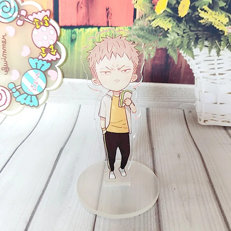 New Old Xian 19 Days Mini Figurines Acrylic Stands Mo Guanshan, He Tian Manga Characters Model Plate Holder Cosplay Gift