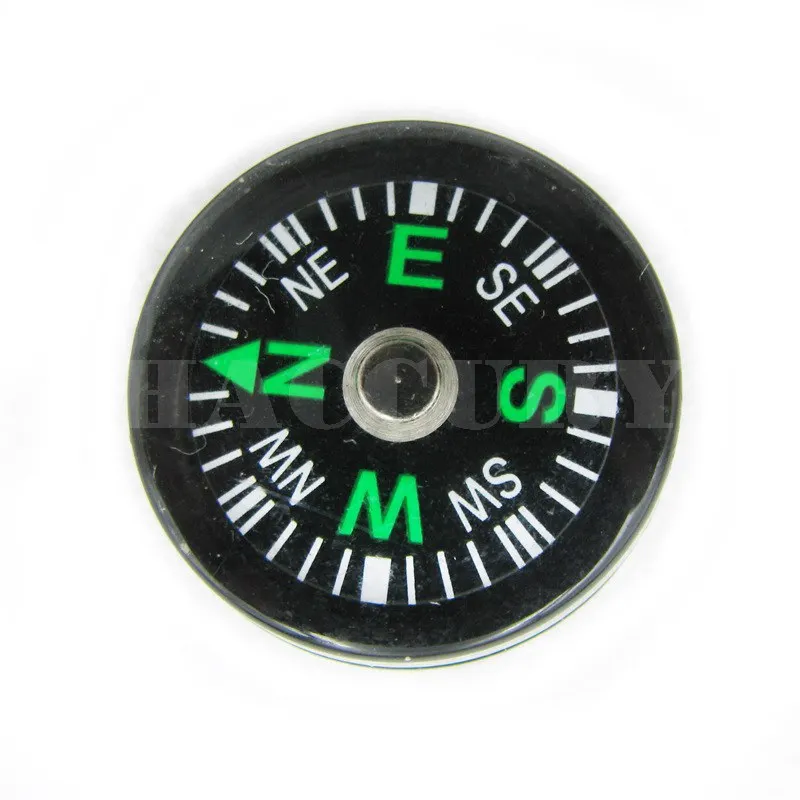 (8 pieces/Lot) Diameter 25mm Compass Mini Pocket Compass for Inclinometer Level Ruler Emergency Survival Tool