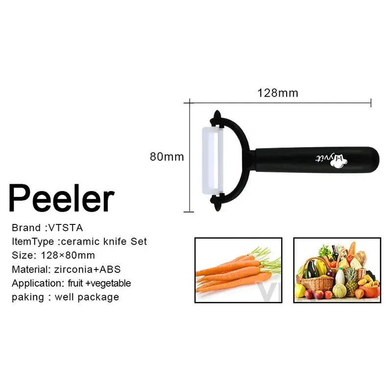 Fruit Vegetable Ceramic Peeler Delicate New Kitchen Tools Zirconia parer Kitchen Cutlery Vegetable Fruit Peeler Paring Knife