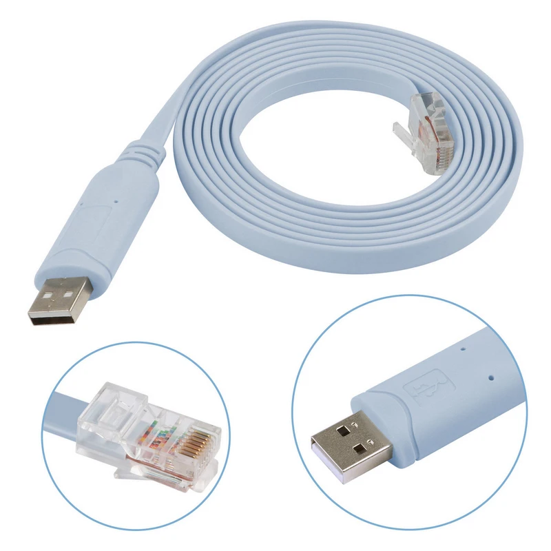 Lnyubic usb المسلسل السائقين كابل ftdi usb rs232 rj45 المسلسل وحدة التحكم كابل ل h3c 9306 huawi fortinet راوتر سيسكو التبديل