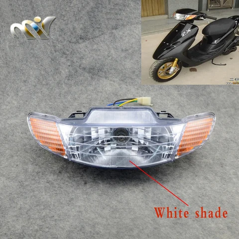Фары для мотоциклов, белые и синие фары для Honda DIO 50cc ZX AF34 AF34.5 AF 34 AF 34.5, для мотоциклов и скутеров