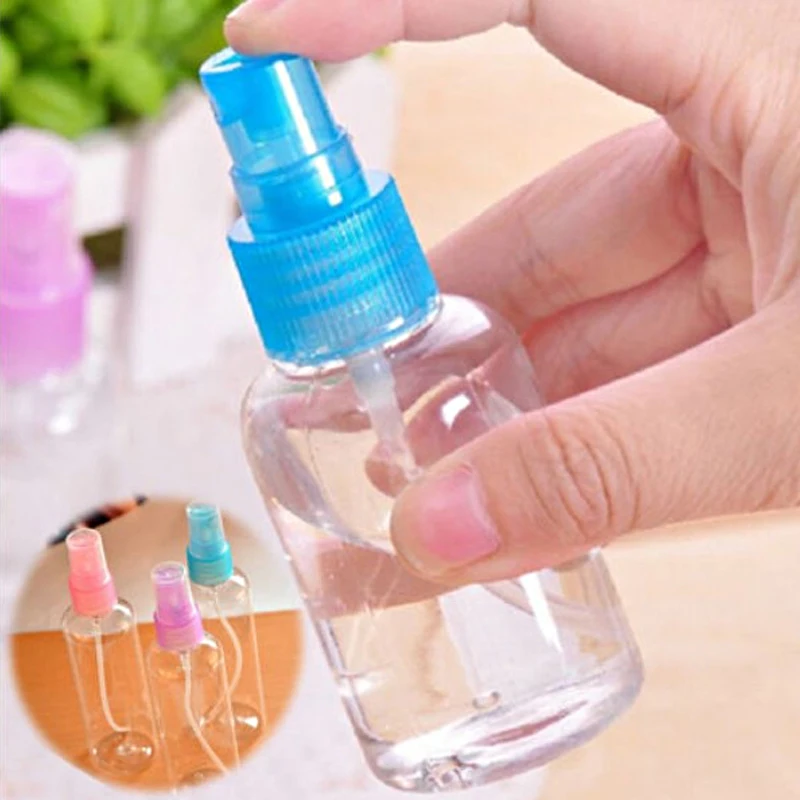 Bimoo 2pcs 30ML Clear Empty Fishing Bait Spray Bottle Fishing Juice Attractor Spray Container for Carp Saltwater Fishing