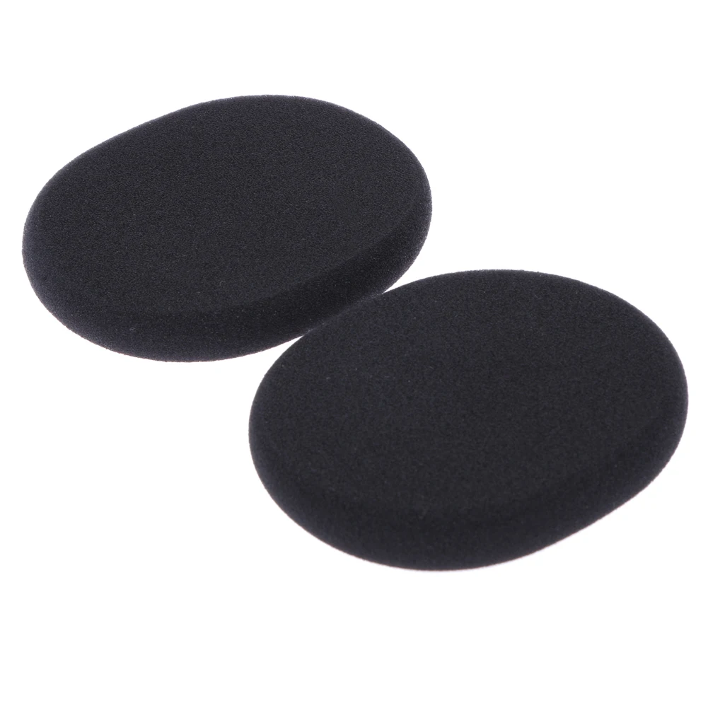 1 Pair Black Replacement Earphone Ear Pad Earpads Sponge Soft Foam Cushion for Logitech H800 Headphone Headset Parts Accessories