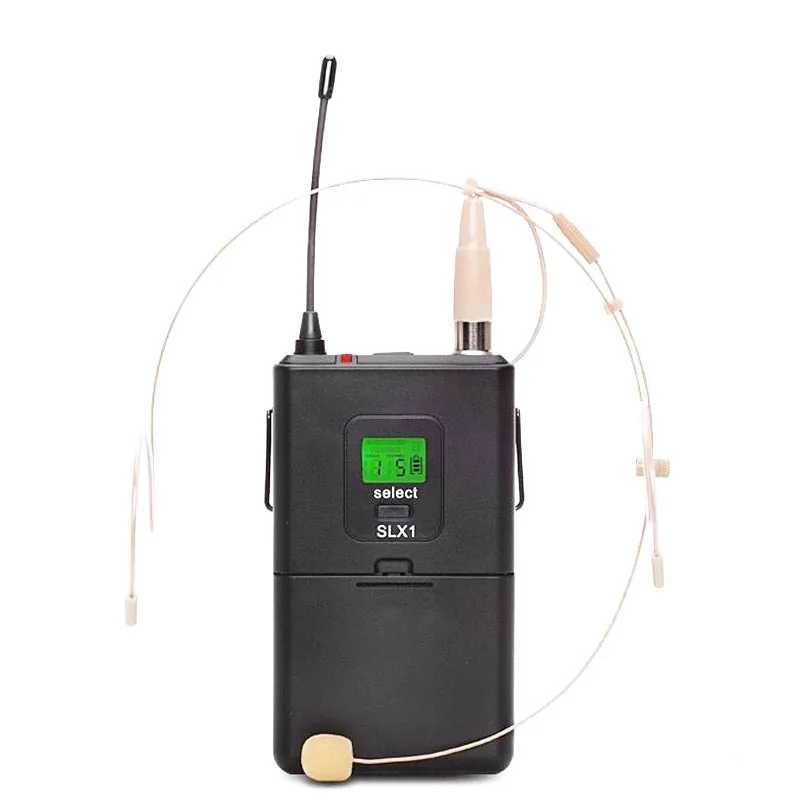 ميكروفون لاسلكي محمول باليد عالي الجودة كاريوكي UHF ميكروفون صوتي SLX24/Beta58 SLX4 SLX2 نظام ميكروفون مع 6 دبوس