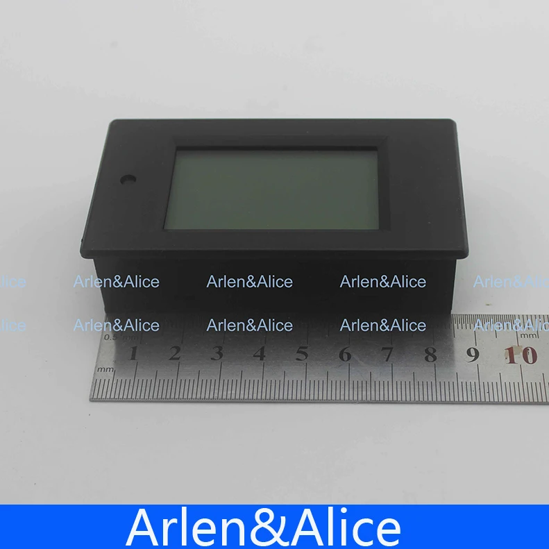 LCD 4IN1 display Voltage current active power energy meter blue backlight panel  voltmeter ammeter kwh 0-20A 80-260V 50/60HZ