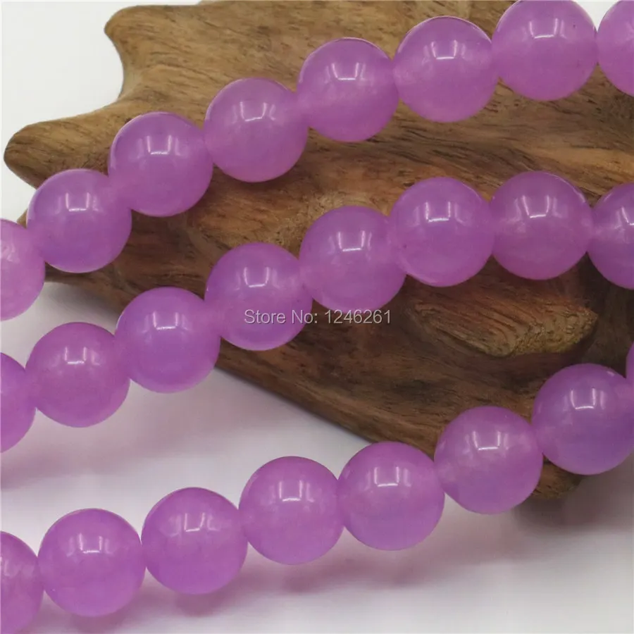 4mm 6mm 8mm 10mm 12mm 14mm Wholesale Purple Alexandrite Crafts Loose DIY Round Beads Stone Women Jewelry Making Gifts Christmas