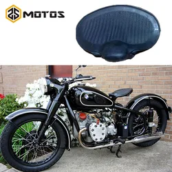 ZS MOTOS Retro Style Rubber CJ-K750 Side Car Motor Case For BMW  R1 R71 M1 M72  MW 750 M1 Ural CJ-K750 Seat Foreskin