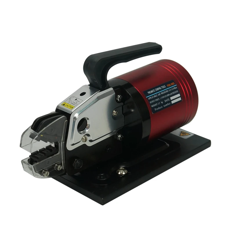 Pneumatic Type Terminal Crimping Machine 1.3T Terminal Crimper Tool with Crimping Die for Optional