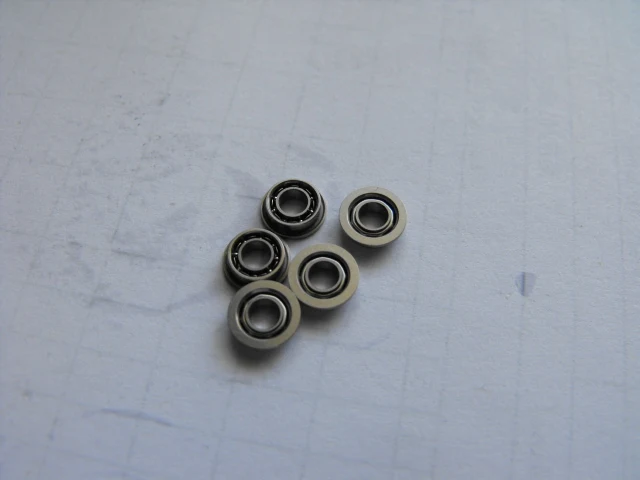 3x6X2 Stainless steel Flange bearings 3x6x2mm SMF63 ABEC3