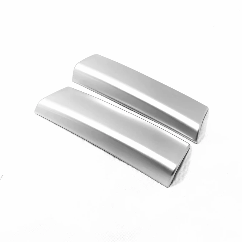 

Matte Silver For Mercedes Benz A Class 2019 2020 Car Armrest Storage Box Frame Decor Sticker Cover Trim Accessories Styling 2pcs