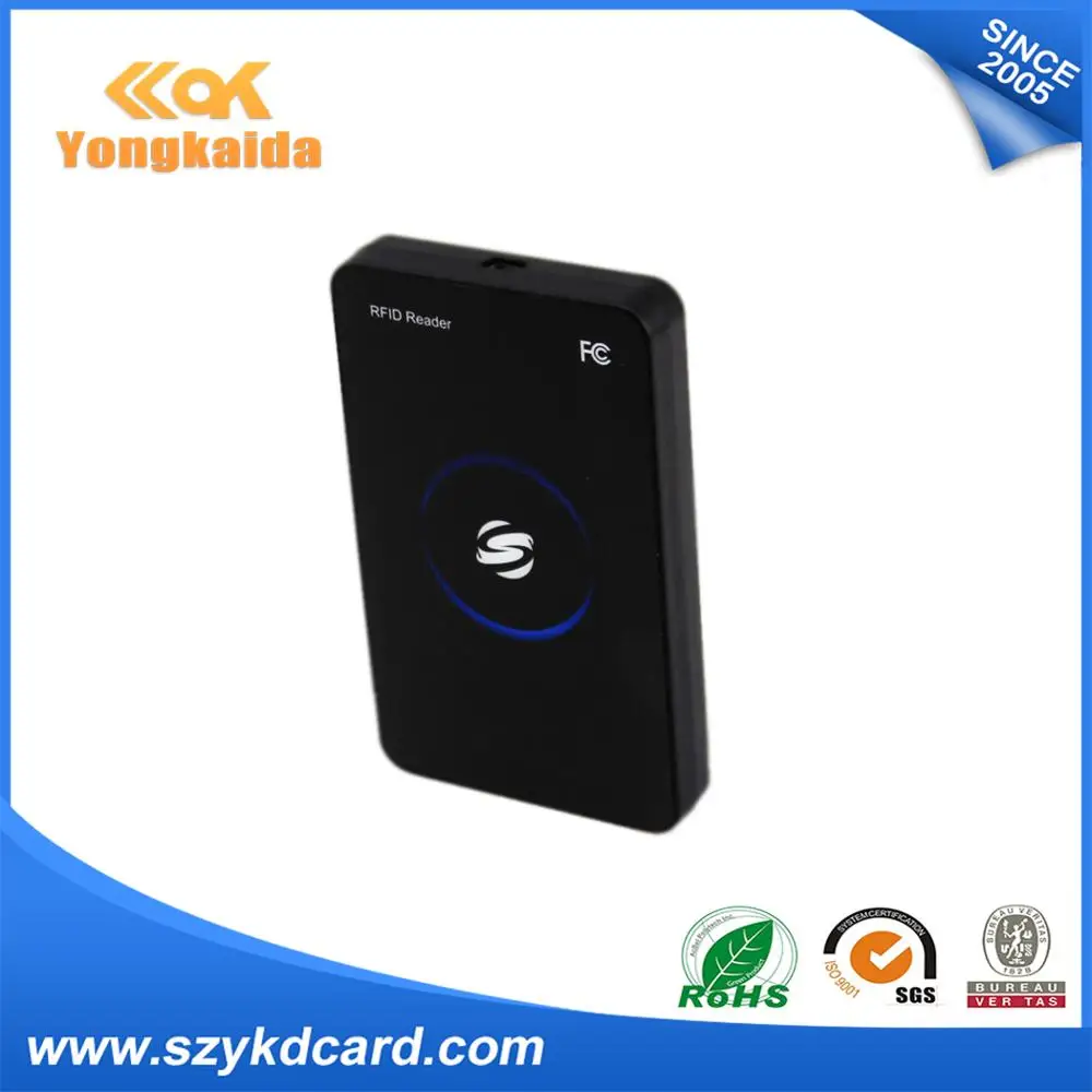 13.56MHZ ISO14443A protocol usb desktop Access control reader contactless HF RFID reader